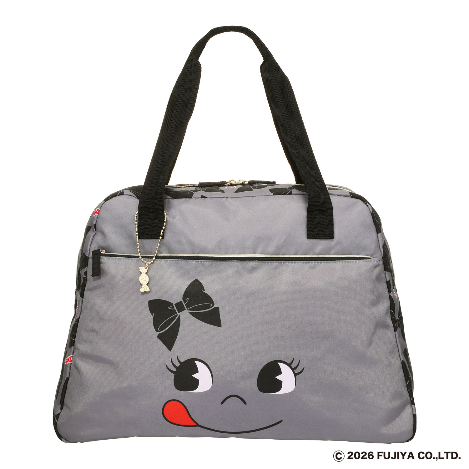 4073ペコちゃんバッグセット 4073ペコちゃんバッグセット ペコちゃん A4たて型 ポケッタブル フリル