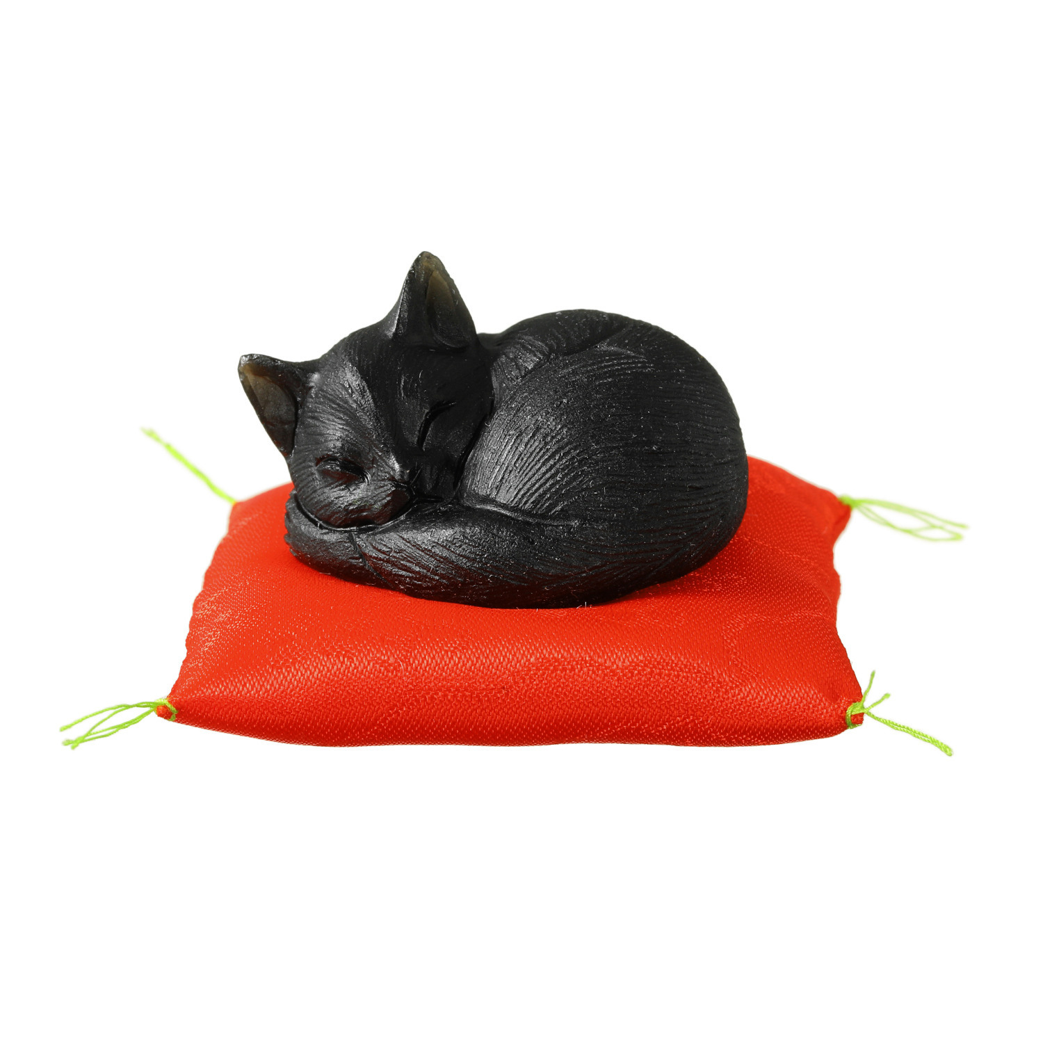 天然石モースアゲートの猫ちゃん　置物　ご購入前に在庫確認必要CZN.130 貴煌 天然石 眠り猫 置物- ショップチャンネル