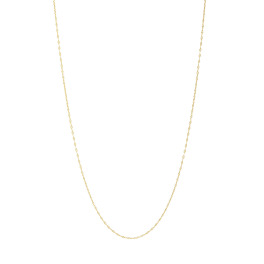 シマ・キャプシーヌ １８Ｋ ツイストペタルチェーン ロングネックレス
