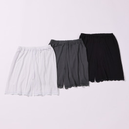 ジュエル 抗菌防臭・綿１００％ エアリーなメッシュ ショートペチパンツ ３枚セット