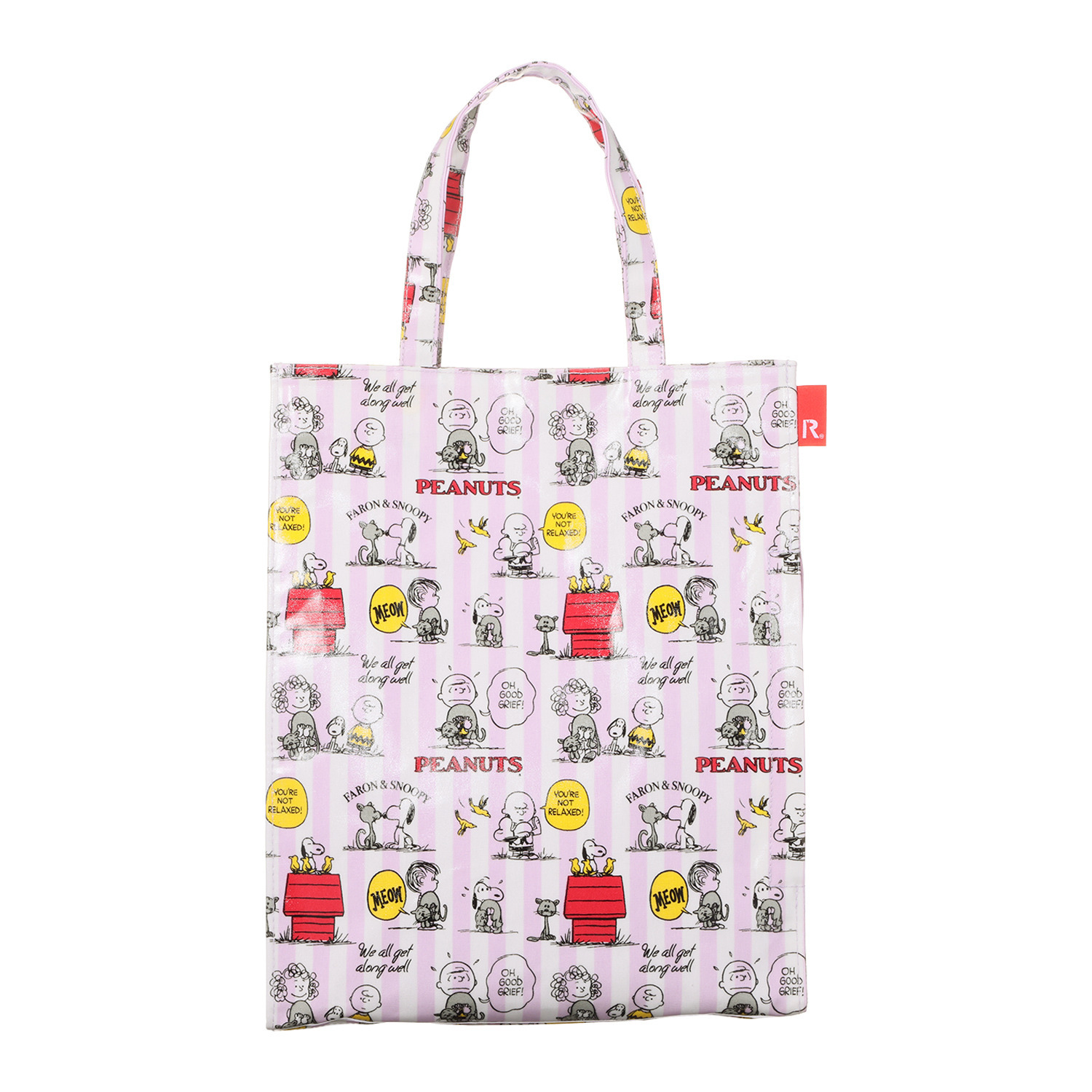 ルートートX ピーナッツ エコラミネート アーキャトル A4トート