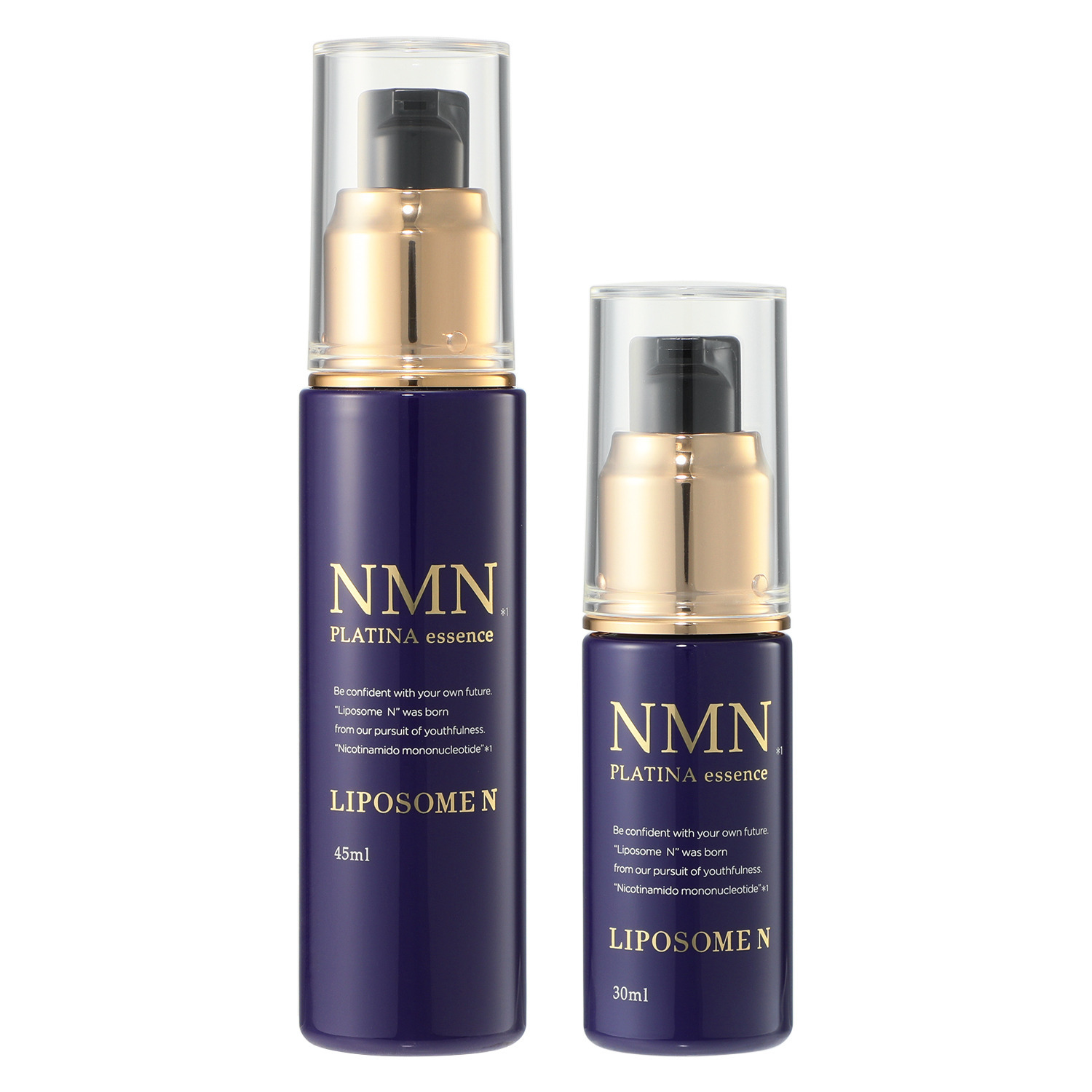 【ちい】NMNプラチナエサンスエッセンス45ml &ローション 120ml 先端成分NMN（ニコチン アミドモノヌクレオチド） 配合！洗練の