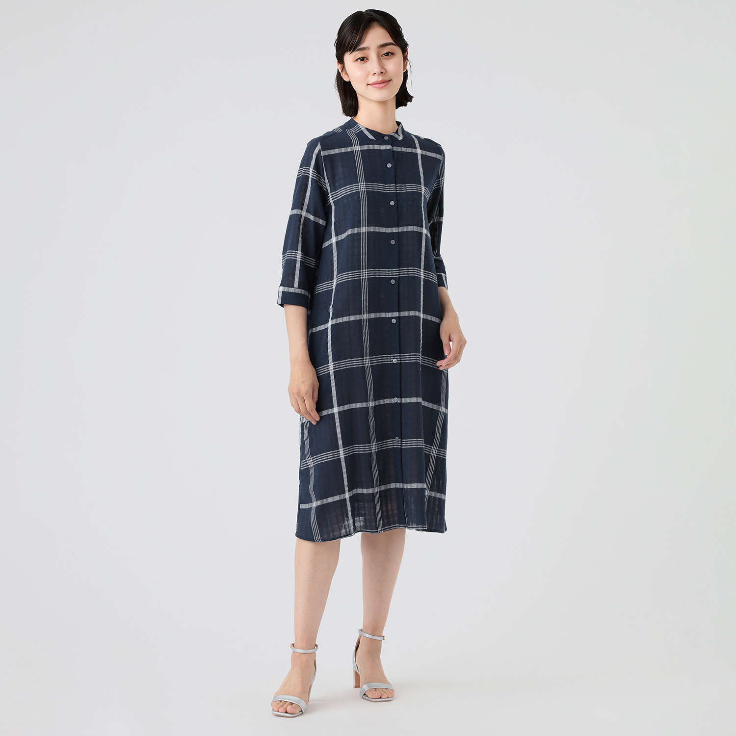 ダジュール ビックチェック ワンピース- ショップチャンネル