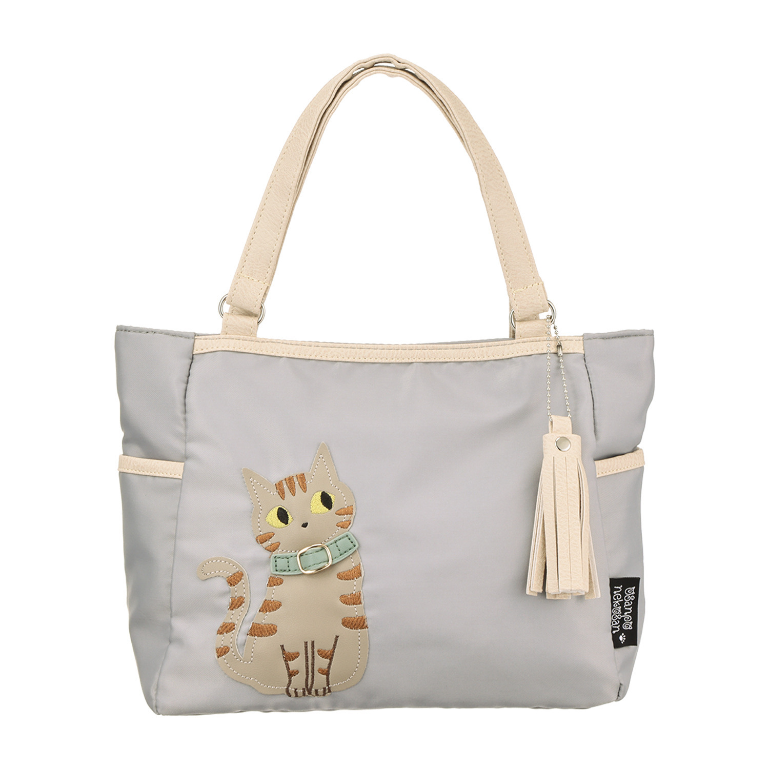 ダジュール ねこアップリケ トートバッグ- ショップチャンネル
