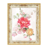 インテリアアート ダンフイナイ “ソルベ フローレット４” ＜約１９．５ ｘ２４．５ｃｍ＞