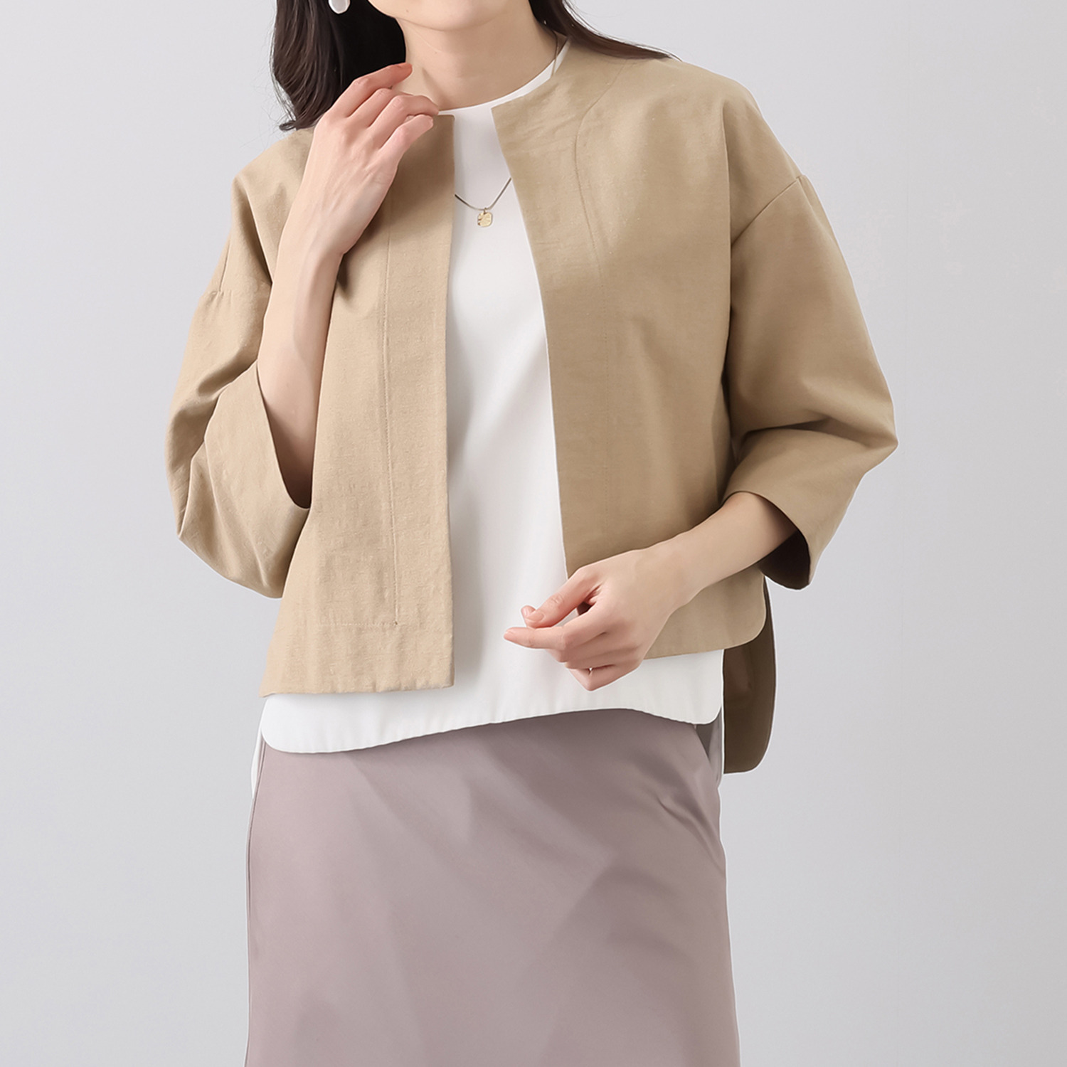 レイメイヤーズ 一重仕立て ノーカラージャケット- ショップチャンネル