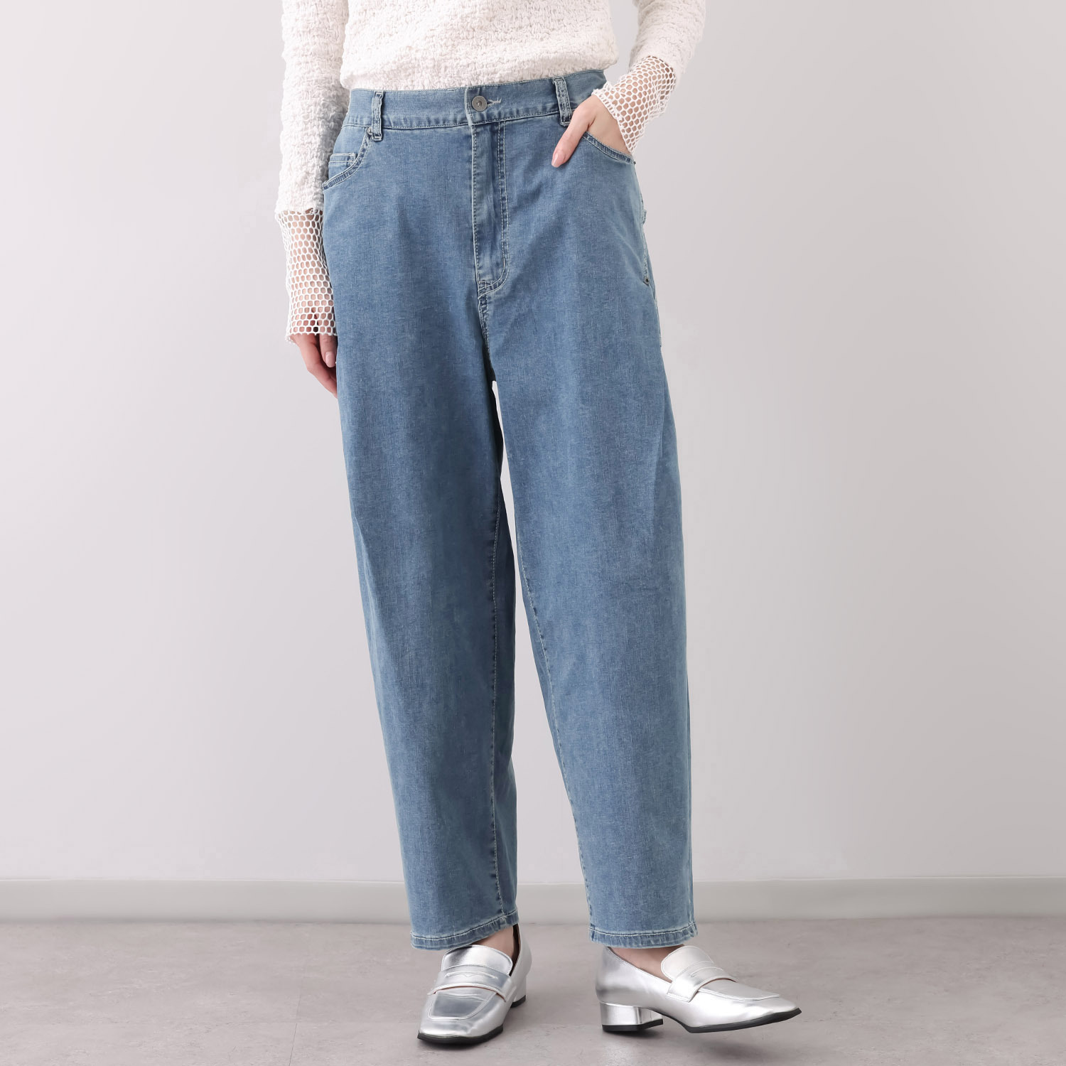 インディマーク コクーン デニムパンツ- ショップチャンネル