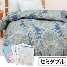 プロが考えたこだわりの プレミアム仕上げ！ きれいによみがえる 羽毛ふとん フルリフォームサービス ＜セミダブル＞