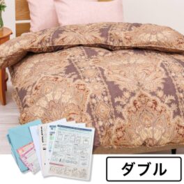 プロが考えたこだわりの プレミアム仕上げ！ きれいによみがえる 羽毛ふとん フルリフォームサービス ＜ダブル＞