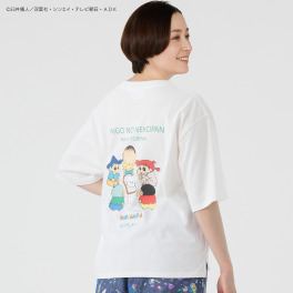 スカラー クレヨンしんちゃん カスカベ防衛隊＆ネコ柄 Ｔシャツ