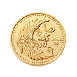昭和百周年記念コイン 純金 鳳凰＆富士山柄 昭和百年コイン ＜１／４オンス＞