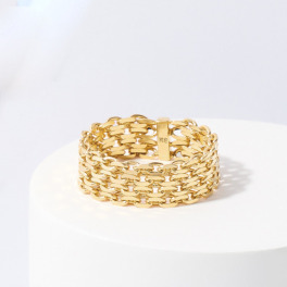 オーサムジュエリー １８Ｋ ワイドリング