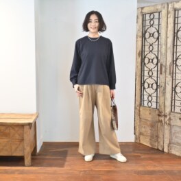 リラリー 裾アレンジ 大人のチノパンツ