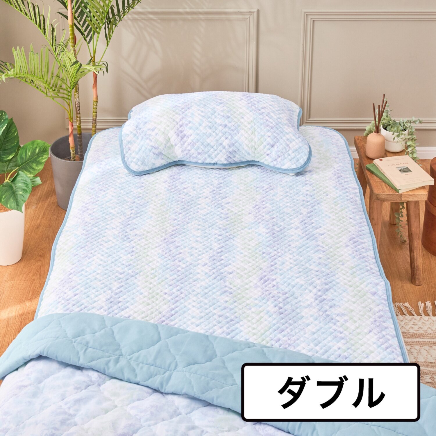 nishikawa 西川 オンザガーゼ コットン ポコポコ敷きパッド